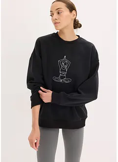 Funkční termo mikina, oversize, rychleschnoucí, bonprix