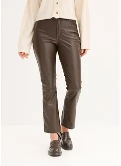 Kalhoty z umělé kůže, bonprix
