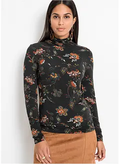 Triko s rolákovým límcem, dlouhý rukáv, bonprix