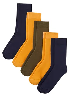 Termo dětské ponožky (5 párů), s organickou bavlnou, bonprix