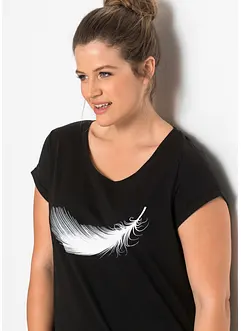 Krátká noční košile z čisté organické bavlny, bonprix