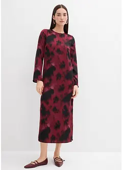 Saténové midi šaty, bonprix