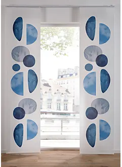 Posuvná záclona s grafickým potiskem (1 ks v balení), bonprix