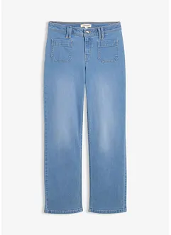 Džíny Straight, Mid Waist, bonprix