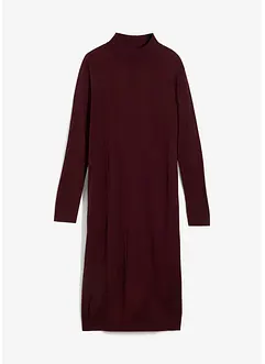 Šaty z jemného úpletu, se stojáčkem, bonprix