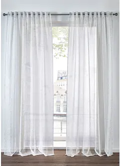 Záclona s lesklým efektem (1 ks v balení), bonprix