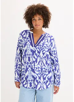 Tuniková halenka ze splývavé viskózy, bonprix