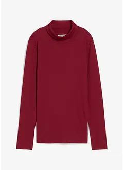 Triko s rolákem, z čisté bavlny, bonprix