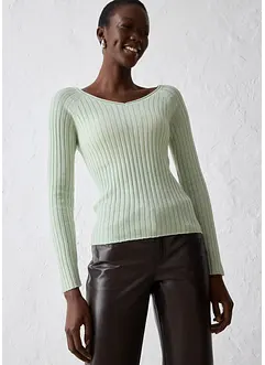 Svetr z jemné pleteniny z merino vlny, bonprix