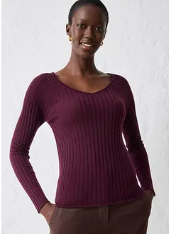 Svetr z jemné pleteniny z merino vlny, bonprix