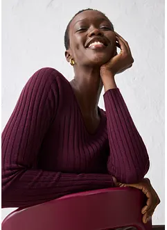 Svetr z jemné pleteniny z merino vlny, bonprix