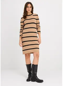 Přiléhavé pletené šaty, bonprix