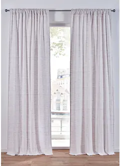 Žakárový závěs s organické bavlny (1 ks v balení), bonprix