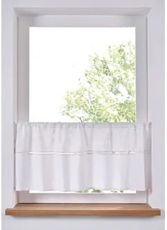 Vitrážková záclona z organické bavlny, bonprix