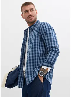 Košile z čisté organické bavlny, dlouhý rukáv, bonprix