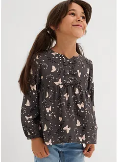 Halenka bez zapínání, ze splývavé viskózy, bonprix