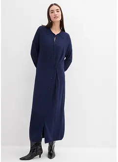 Šaty z jemného úpletu ze směsi s viskózou, bonprix