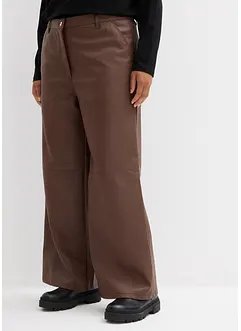 Kalhoty z umělé kůže, bonprix