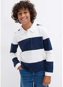 Polo mikina z čisté organické bavlny, bonprix