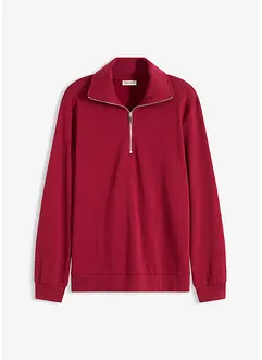 Oversize mikina se zipem, bonprix