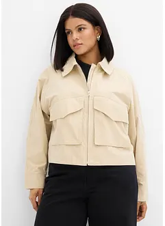 Krátká trenčkotová bunda, bonprix