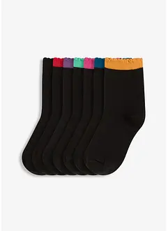 Ponožky s organickou bavlnou (7 párů v balení), bonprix