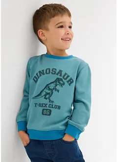 Mikina z měkké bavlněné směsi, bonprix