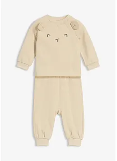 Mikina a kalhoty s organickou bavlnou (2dílná souprava), bonprix