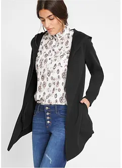 Dlouhá mikina z bavlněné směsi, bonprix