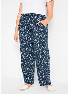 Kalhoty Palazzo z viskózové směsi, bonprix