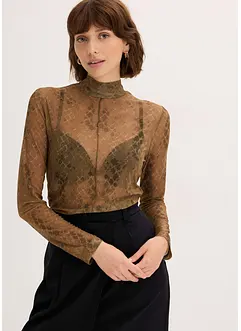 Tričko s dlouhým rukávem, bonprix