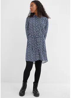 Košilové šaty ze splývavé viskózy, bonprix