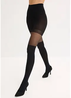 Tvarující punčochové kalhoty s nadkolenkami, bonprix