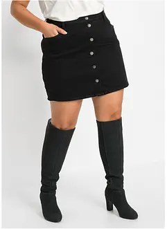 Strečová džínová sukně, bonprix