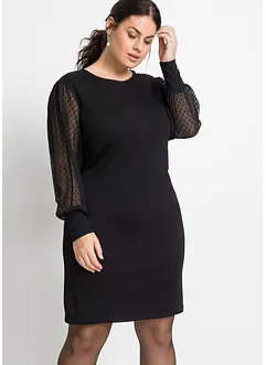 Žerzejové šaty z viskózové směsi, bonprix