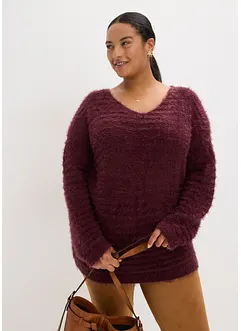 Hebounký dlouhý svetr, bonprix