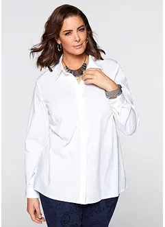 Dlouhá strečová halenka, bonprix