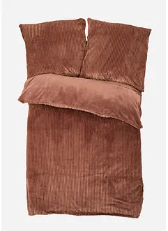 Povlečení Cashmere Touch s manšestrovým vzhledem, bonprix