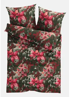 Souprava povlečení s květinovým designem, bonprix