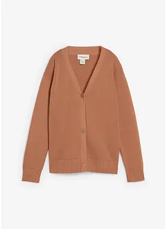 Kabátek z jemné žebrované pleteniny Milano, bonprix