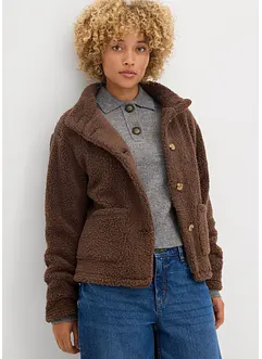 Bunda z plyšového flísu, bonprix
