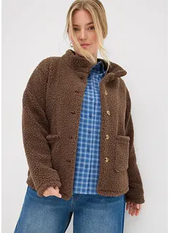Bunda z plyšového flísu, bonprix