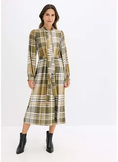 Midi šaty s vázačkou, bonprix