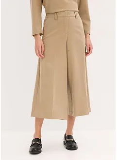 Kalhoty se vzorem rybí kosti a s vlněným vzhledem, bonprix