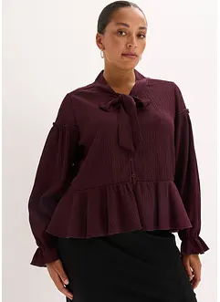 Tunikové tričko ze strukturovaného žerzeje, bonprix