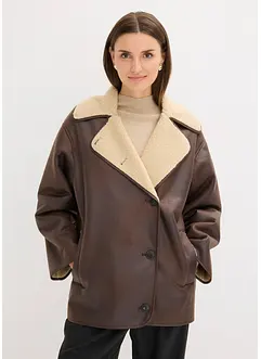 Bunda z umělé jehněčí kožešiny, bonprix