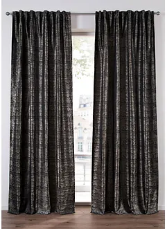 Žakárový závěs s grafickým vzorem (1 ks v balení), bonprix