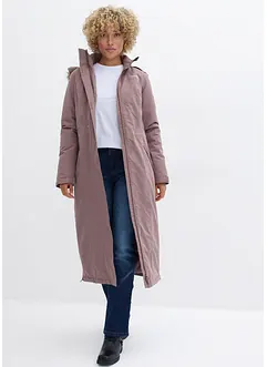 Nepromokavý outdoorový kabát s umělou kožešinou, bonprix