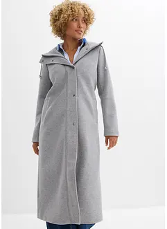Kabát z umělé vlny, maxi délka, bonprix