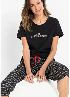 Capri pyžamo z čisté bavlny, bonprix